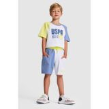 U.S. Polo Assn. Erkek Çocuk İndigo Örme Şort 50325620-VR028