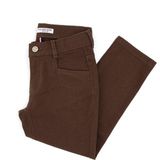 U.S. Polo Assn. Erkek Çocuk Kahverengi Kanvas Pantolon 50317273-VR029 - Kahverengi-200 - Dropsuz - 13 - 14 Yaş
