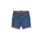 U.S. POLO ASSN. Erkek Çocuk Kiremit Şort Jean, 50283956