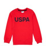 U.S. Polo Assn. Erkek Çocuk Kırmızı Basic Bisiklet Yaka Sweatshirt 50307801-VR030 - 13 - 14 Yaş
