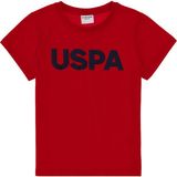 U.S. Polo Assn. Erkek Çocuk Kırmızı Basic Bisiklet Yaka Tişört 50298048-VR030 - 7 - 8 Yaş