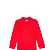 U.S. Polo Assn. Erkek Çocuk Kırmızı Basic Polo Yaka Sweatshirt 50313790-VR030 - 13 - 14 Yaş