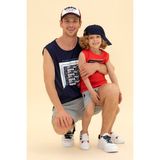 U.S. Polo Assn. Erkek Çocuk Kırmızı Bisiklet Yaka Kolsuz Tişört 50263378-VR030 - 3 - 4 Yaş