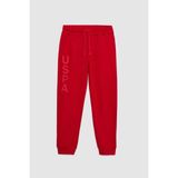 U.s. Polo Assn. Erkek Çocuk Kırmızı Eşofman Altı 50320441-VR171 - Basic Kırmızı - 6 - 7 Yaş