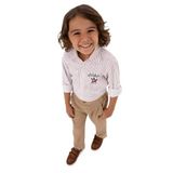 U.S. Polo Assn. Erkek Çocuk Kırmızı Gömlek Desenli 50316675-VR030