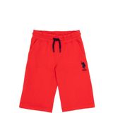 U.S. Polo Assn. Erkek Çocuk Kırmızı Şort (Örme) 50263255-VR030 - 3 - 4 Yaş