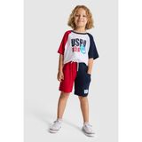 U.s. Polo Assn. Erkek Çocuk Kırmızı Şort (Örme) 50325620-VR171 - 13 - 14 Yaş
