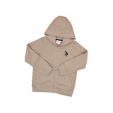 U.S. Polo Assn. Erkek Çocuk Koyu Bej Hırka (Örme) 50316706-VR088