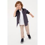 U.s. Polo Assn. Erkek Çocuk Koyu Bej Pantolon (Kanvas-Chino) 50317206-VR088 - Dropsuz - 12 - 13 Yaş