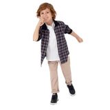 U.S. Polo Assn. Erkek Çocuk Koyu Bej Pantolon (Kanvas-Chino) 50317206-VR088