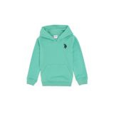 U.S. Polo Assn. Erkek Çocuk Koyu Mint Sweatshirt 50289134-VR152, Yeşil, 11-12 Yaş