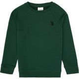 U.S. Polo Assn. Erkek Çocuk Koyu Yeşil Basic Bisiklet Yaka Sweatshirt 50313832-VR079 - 8 - 9 Yaş