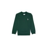 U.S. Polo Assn. Erkek Çocuk Koyu Yeşil Basic Bisiklet Yaka Sweatshirt 50314971-VR079
