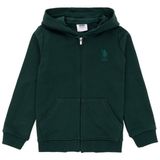 U.S. Polo Assn. Erkek Çocuk Koyu Yeşil Basic Kapüşonlu Sweatshirt 50289144-VR079 - 3 - 4 Yaş