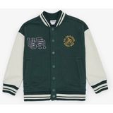 U.s. Polo Assn. Erkek Çocuk Koyu Yeşil Hırka (Örme) 50308581-VR079 - 4 - 5 Yaş
