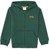 U.S. Polo Assn. Erkek Çocuk Koyu Yeşil Örme Fermuarlı Kapüşonlu Hırka 50313852-VR079 - 12 - 13 Yaş