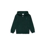 U.S. Polo Assn. Erkek Çocuk Koyu Yeşil Sweatshirt 50289144-VR079, 4-5 Yaş