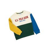 U.S. Polo Assn. Erkek Çocuk Koyu Yeşil Sweatshirt 50316494-VR079