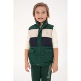 U.S. Polo Assn. Erkek Çocuk Koyu Yeşil Yelek (Dokuma) 50310532-VR079
