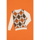 U.S. Polo Assn. Erkek Çocuk Krem Bisiklet Yaka Kazak 50311143-VR256