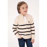 U.S. Polo Assn. Erkek Çocuk Krem Hırka (Triko) 50295651-VR071