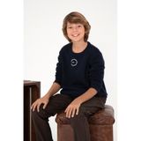 U.S. Polo Assn. Erkek Çocuk Lacivert Basic Bisiklet Yaka Sweatshirt 50293592-VR033