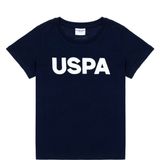 U.S. Polo Assn. Erkek Çocuk Lacivert Basic Bisiklet Yaka Tişört 50298048-VR033 - 7 - 8 Yaş