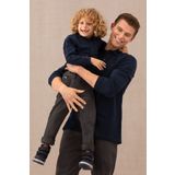 U.S. Polo Assn. Erkek Çocuk Lacivert Basic Polo Yaka Sweatshirt 50269421-VR033