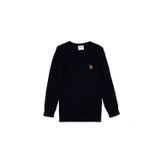 U.S. Polo Assn. Erkek Çocuk Lacivert Bisiklet Yaka Basic Kazak 50307844-VR033