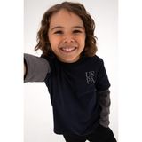 U.S. Polo Assn. Erkek Çocuk Lacivert Bisiklet Yaka Basic Sweatshirt 50313996-VR033 - 5 - 6 Yaş