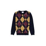 U.S. Polo Assn. Erkek Çocuk Lacivert Bisiklet Yaka Kazak 50311143-VR033