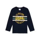 U.S. Polo Assn. Erkek Çocuk Lacivert Bisiklet Yaka Süprem Sweatshirt 50316535-VR033