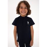 U.S. Polo Assn. Erkek Çocuk Lacivert Bisiklet Yaka Tişört 50314940-VR033 - 9 - 10 Yaş
