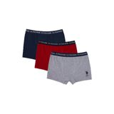U.S. Polo Assn. Erkek Çocuk Lacivert Boxer, 5-6 Yaş, US1371-C-V1, Krem, erkek-çocuk
