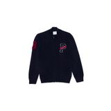 U.S. Polo Assn. Erkek Çocuk Lacivert Fermuarlı Triko Hırka 50256171-VR033