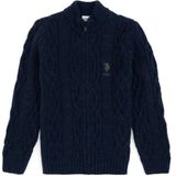 U.s. Polo Assn. Erkek Çocuk Lacivert Hırka (Triko) 50317133-VR033 - 13 - 14 Yaş