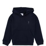 U.S. Polo Assn. Erkek Çocuk Lacivert Kapüşonlu Basic Sweatshirt 50313941-VR033 - 11 - 12 Yaş