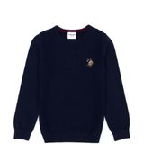 U.S. Polo Assn. Erkek Çocuk Lacivert Kazak /Triko 50269033-VR033 - 7 - 8 Yaş