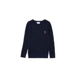 U.S. Polo Assn. Erkek Çocuk Lacivert Kazak /Triko 50293535-VR033 - 4 - 5 Yaş