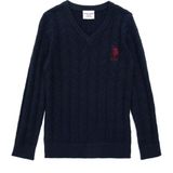 U.S. Polo Assn. Erkek Çocuk Lacivert Kazak /Triko 50293535-VR033 - 5 - 6 Yaş