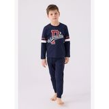 U.S. Polo Assn. Erkek Çocuk Lacivert Pijama Takımı 50299428-VR033