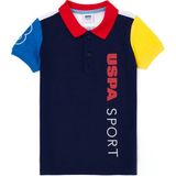 U.S. Polo Assn. Erkek Çocuk Lacivert Polo Yaka Tişört 50263462-VR033 - 4 - 5 Yaş