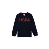 U.S. Polo Assn. Erkek Çocuk Lacivert Sweatshirt 50289143-VR033, 8-9 Yaş
