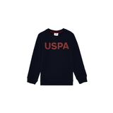 U.S. Polo Assn. Erkek Çocuk Lacivert Sweatshirt 50289143-VR033, 9-10 Yaş