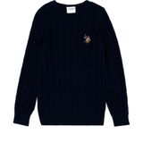 U.s. Polo Assn. Erkek Çocuk Lacivert Triko Kazak 50269032-VR033 - 5 - 6 Yaş