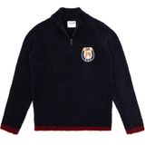 U.S. Polo Assn. Erkek Çocuk Lacivert Yarım Fermuarlı Kazak 50315610-VR033 - 9 - 10 Yaş