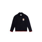 U.S. Polo Assn. Erkek Çocuk Lacivert Yarım Fermuarlı Kazak 50315610-VR033