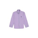 U.S. Polo Assn. Erkek Çocuk Lila Uzun Kollu Basic Gömlek 50306583-VR034