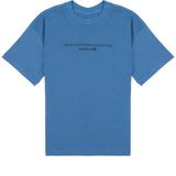 U.S. Polo Assn. Erkek Çocuk Mavi Bisiklet Yaka Tişört 50325150-VR036 - 10 - 11 Yaş