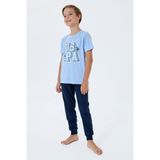 U.s. Polo Assn. Erkek Çocuk Mavi Pijama Takım - 14 - 15 Yaş